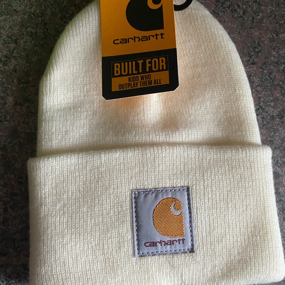 Carhartt Kids Cream Beanie